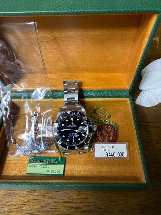 サブマリーナ（高級時計）の商品画像 - 査定依頼日：2025年3月2日 - 最高査定価格：1,300,000円