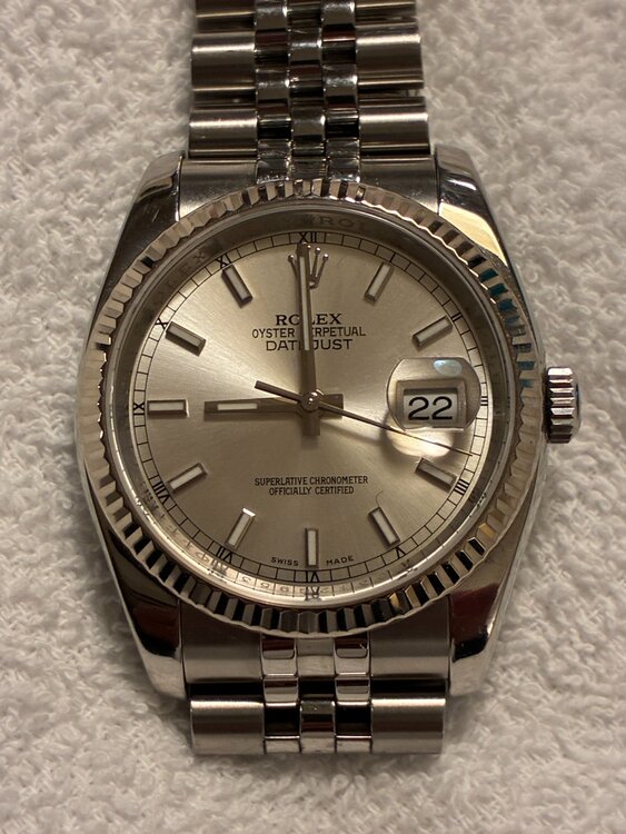 ロレックス デイトジャスト 11623（高級時計）の商品画像 - 査定依頼日：2026年2月25日 - 最高査定価格：1,330,000円