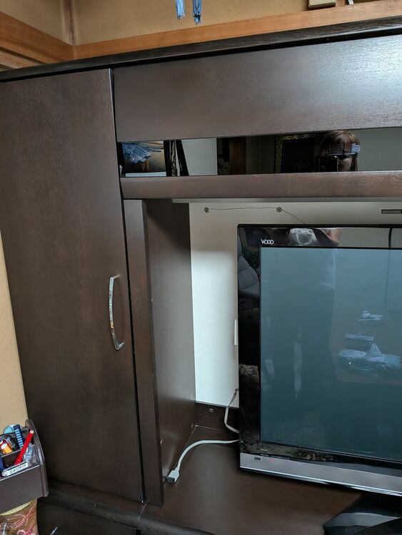 大型テレビ収納（家具・寝具）の商品画像 - 査定依頼日：2025年9月28日 - 最高査定価格：3,000円