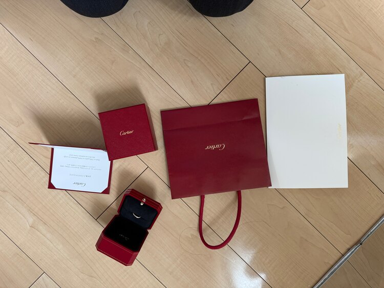 カルティエ指輪（金・貴金属）の商品画像 - 査定依頼日：2025年5月14日 - 最高査定価格：82,000円