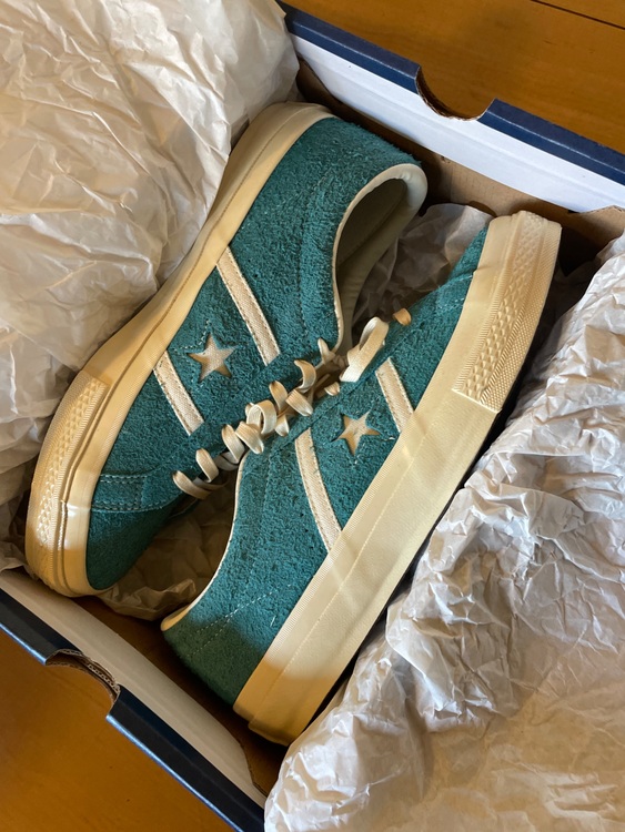 CONVERSE STAR&BARS US SUEDE（古着・ファッション）の商品画像 - 査定依頼日：2025年11月14日 - 最高査定価格：1,500円