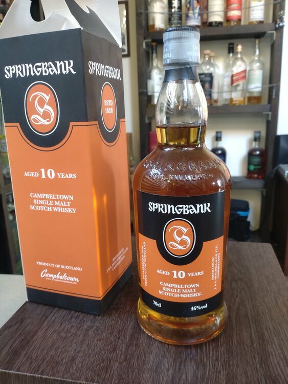 スプリングバンク10年（お酒）の商品画像 - 査定依頼日：2026年1月31日 - 最高査定価格：17,000円