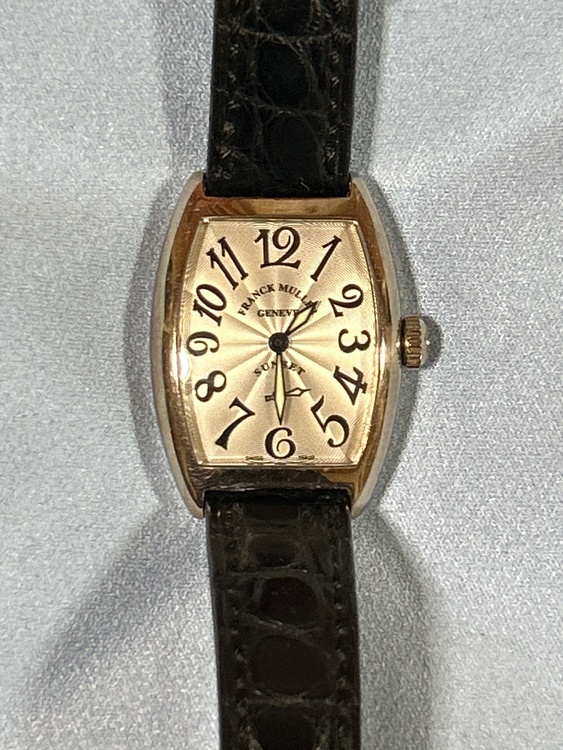 フランクミュラー トノウカーベックス GENEVE SUNSET 1750S（高級時計）の商品画像 - 査定依頼日：2026年3月16日 - 最高査定価格：1,580,000円