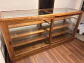 ガラス棚　ディスプレイ棚（家具・寝具）の商品画像 - 査定依頼日：2026年5月17日 - 最高査定価格：5,000円