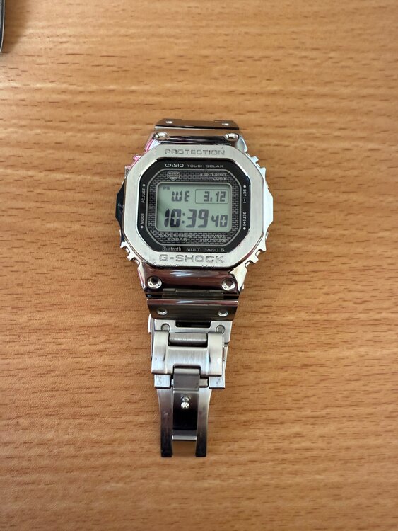 G-SHOCK GMW-B5000  GMW-B5000BPC-1JF（高級時計）の商品画像 - 査定依頼日：2025年3月14日 - 最高査定価格：15,000円