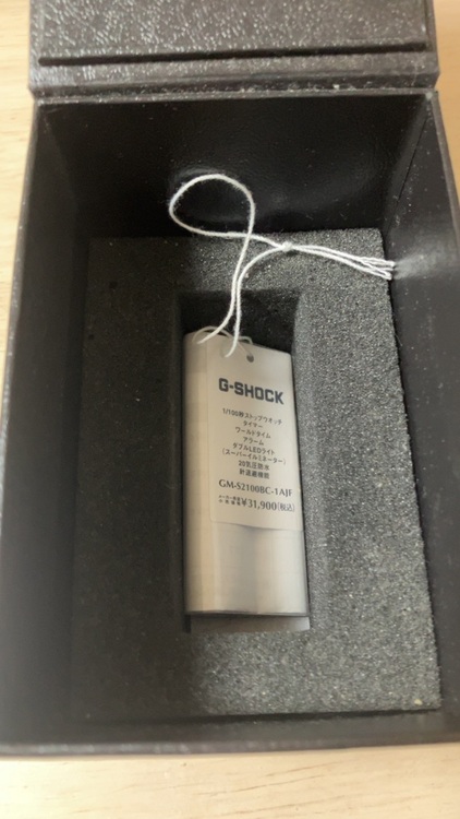  GM-S2100BC-1AJF（高級時計）の商品画像 - 査定依頼日：2025年11月20日 - 最高査定価格：7,000円