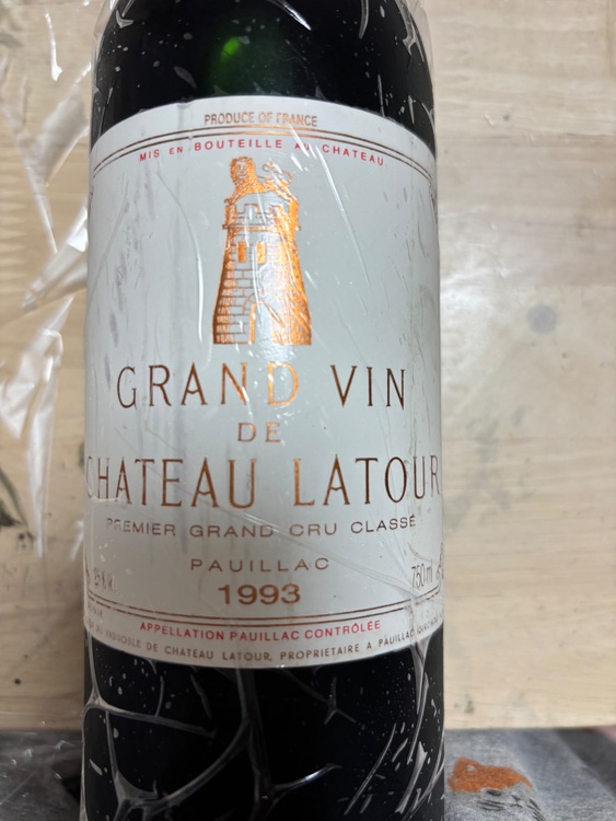 ワイン シャトーラトゥール （お酒）の商品画像 - 査定依頼日：2025年10月8日 - 最高査定価格：47,000円