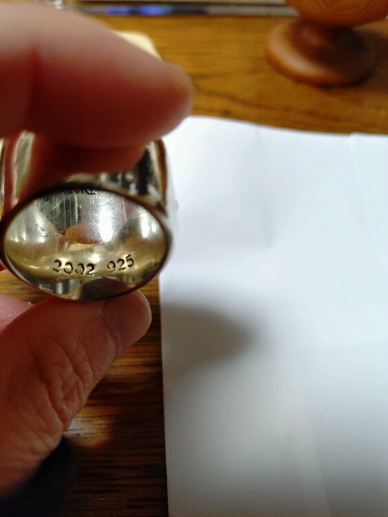 クロムハーツ クラシックオーバルクロス リング（古着・ファッション）の商品画像 - 査定依頼日：2026年2月17日 - 最高査定価格：30,000円