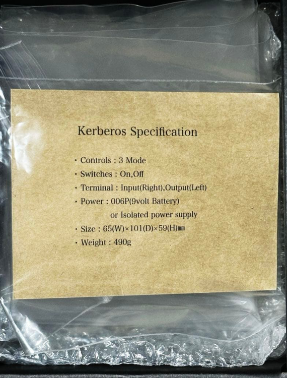 Organic Sounds Organic Booster Kerberos（ピアノ・楽器・PA機材）の商品画像 - 査定依頼日：2026年2月23日 - 最高査定価格：14,000円