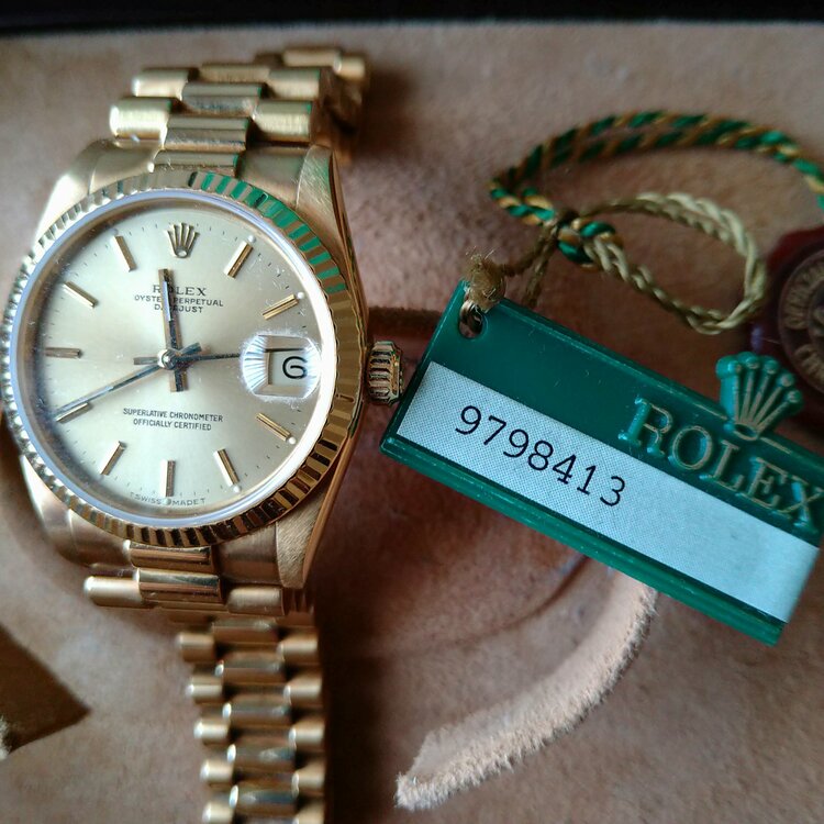 9798413（高級時計）の商品画像 - 査定依頼日：2025年12月6日 - 最高査定価格：2,500,000円