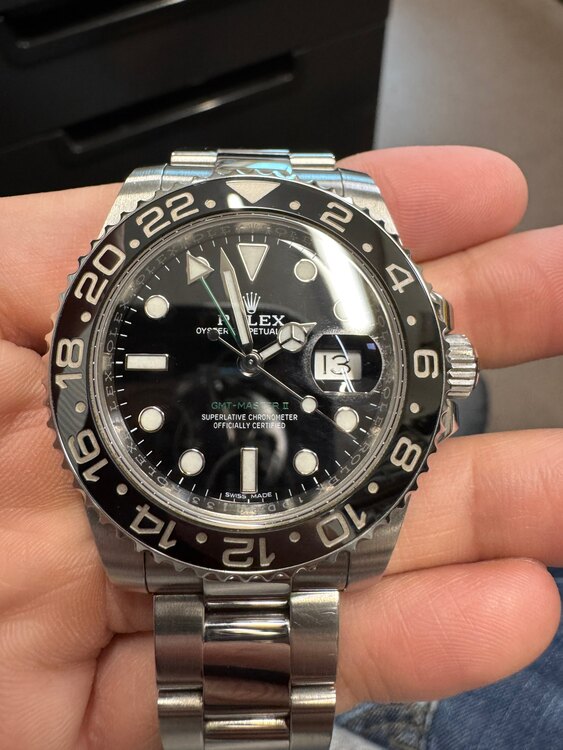 GMTマスターⅡ（高級時計）の商品画像 - 査定依頼日：2025年4月17日 - 最高査定価格：1,560,000円