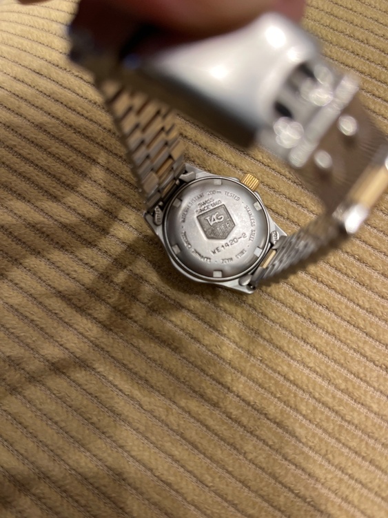 タグホイヤー その他 WE1420-（高級時計）の商品画像 - 査定依頼日：2026年1月10日 - 最高査定価格：15,000円