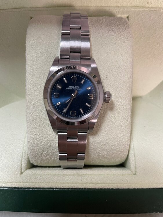 ロレックスオイスターパーペチュアル（高級時計）の商品画像 - 査定依頼日：2025年5月9日 - 最高査定価格：370,000円