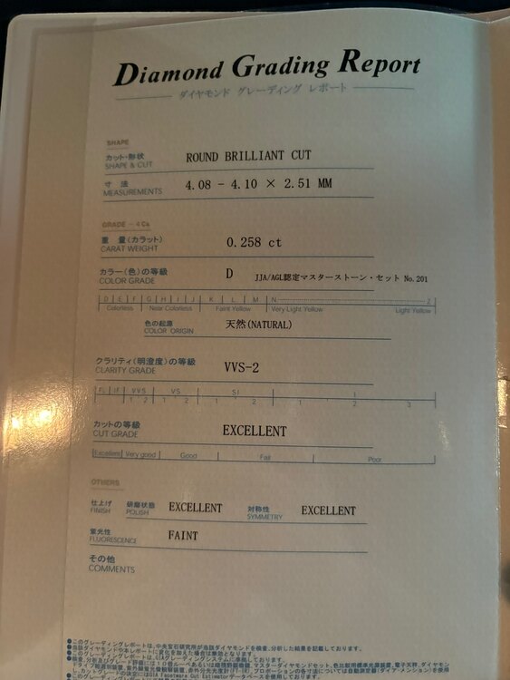 婚約指輪（宝石）の商品画像 - 査定依頼日：2025年4月6日 - 最高査定価格：10,000円