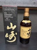 山崎12年（お酒）の商品画像 - 査定依頼日：2026年10月18日 - 最高査定価格：19,500円