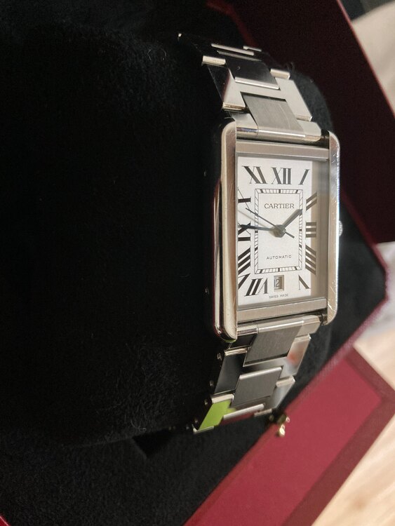 タンクソロXL（高級時計）の商品画像 - 査定依頼日：2025年3月19日 - 最高査定価格：430,000円