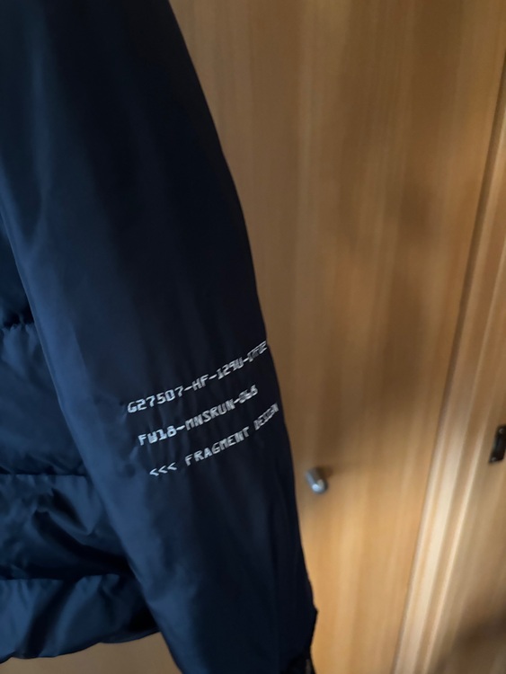 ダウン　フラグメント　ジーニアス　フジワラヒロシ（古着・ファッション）の商品画像 - 査定依頼日：2025年11月9日 - 最高査定価格：20,000円