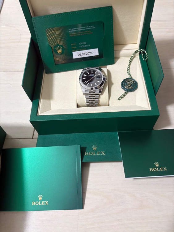 デイトジャスト41（高級時計）の商品画像 - 査定依頼日：2026年2月20日 - 最高査定価格：1,700,000円