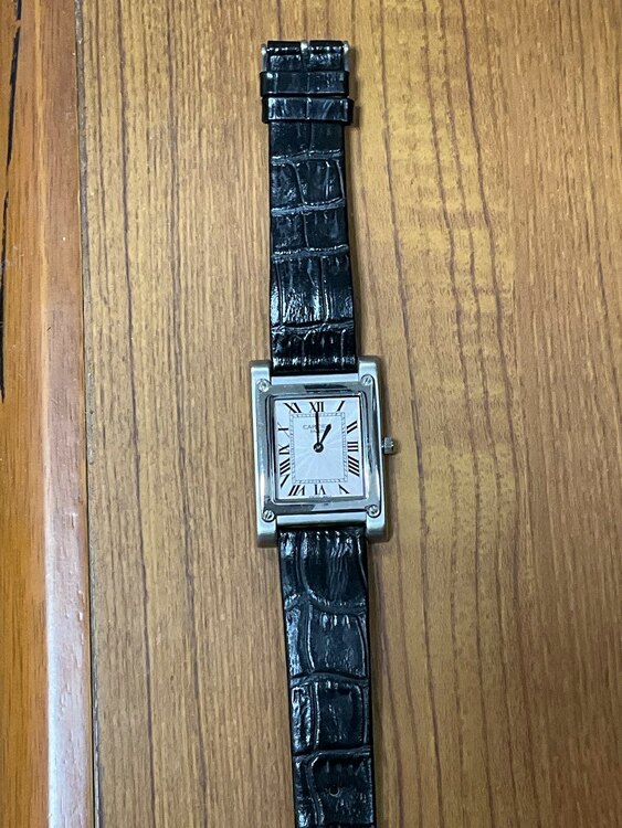 カルティエ その他 ARGENT 925 Plaque or G 20W （高級時計）の商品画像 - 査定依頼日：2025年1月7日 - 最高査定価格：150,000円