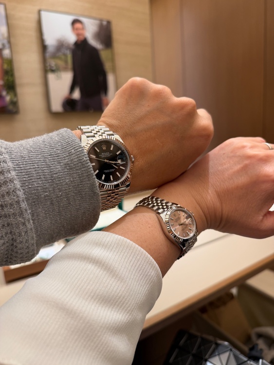 デイトジャスト　41と28（高級時計）の商品画像 - 査定依頼日：2026年3月22日 - 最高査定価格：100,000円