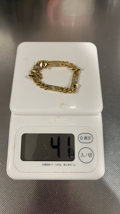 喜平ブレスレット（金・貴金属）の商品画像 - 査定依頼日：2025年1月18日 - 最高査定価格：460,000円