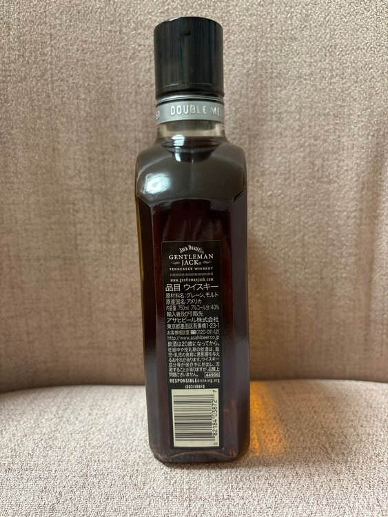 GENTLEMAN JACK（お酒）の商品画像 - 査定依頼日：2025年4月16日 - 最高査定価格：1,100円