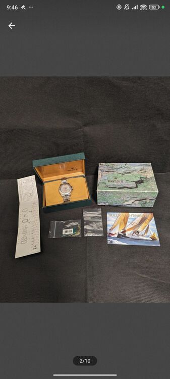 ロレックス ヨットマスター 1662（高級時計）の商品画像 - 査定依頼日：2025年6月9日 - 最高査定価格：1,100,000円