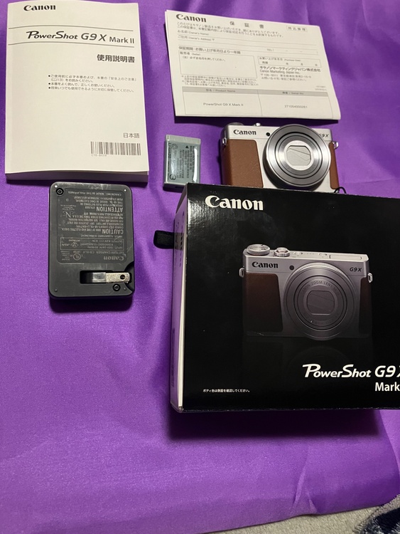 Canon PowerShot G9X Mark II（カメラ）の商品画像 - 査定依頼日：2026年2月24日 - 最高査定価格：55,000円