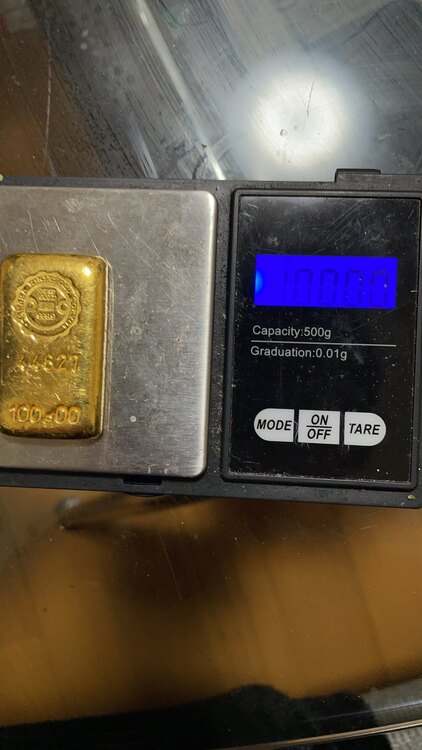 100gインゴット（金・貴金属）の商品画像 - 査定依頼日：2025年1月26日 - 最高査定価格：1,510,100円