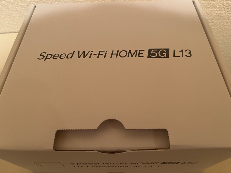 Speed Wi-Fi HOME 5G L13（家電）の商品画像 - 査定依頼日：2025年7月20日 - 最高査定価格：5,000円