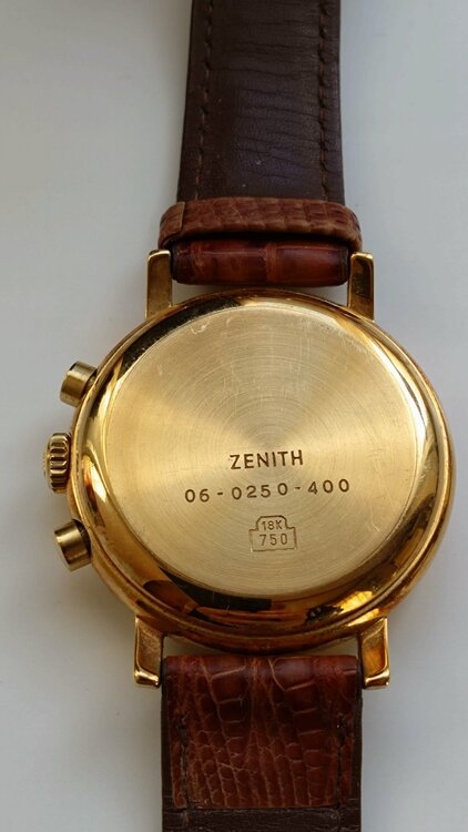 ゼニス エルプリメロ （高級時計）の商品画像 - 査定依頼日：2026年1月30日 - 最高査定価格：1,300,000円