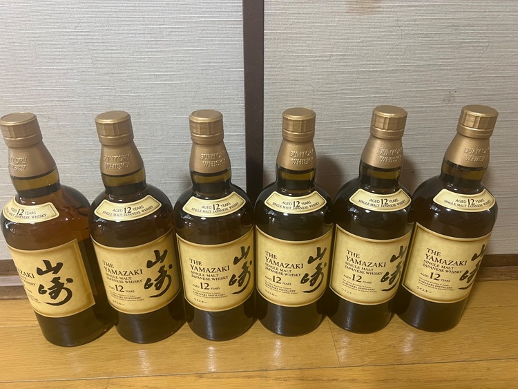 サントリー山崎12年（お酒）の商品画像 - 査定依頼日：2025年8月5日 - 最高査定価格：111,000円