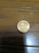 クルーガーランド金貨ペンダントトップ（金・貴金属）の商品画像 - 査定依頼日：2026年3月9日 - 最高査定価格：100,000円