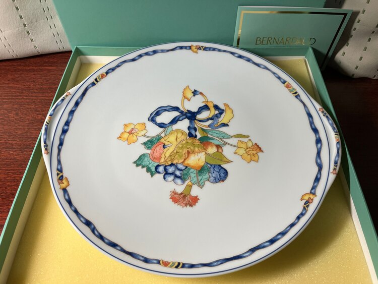 リモージュ　Limoges ベルナルド ポーケーズ  B&Bプレート 26.5㎝（食器）の商品画像 - 査定依頼日：2025年3月3日