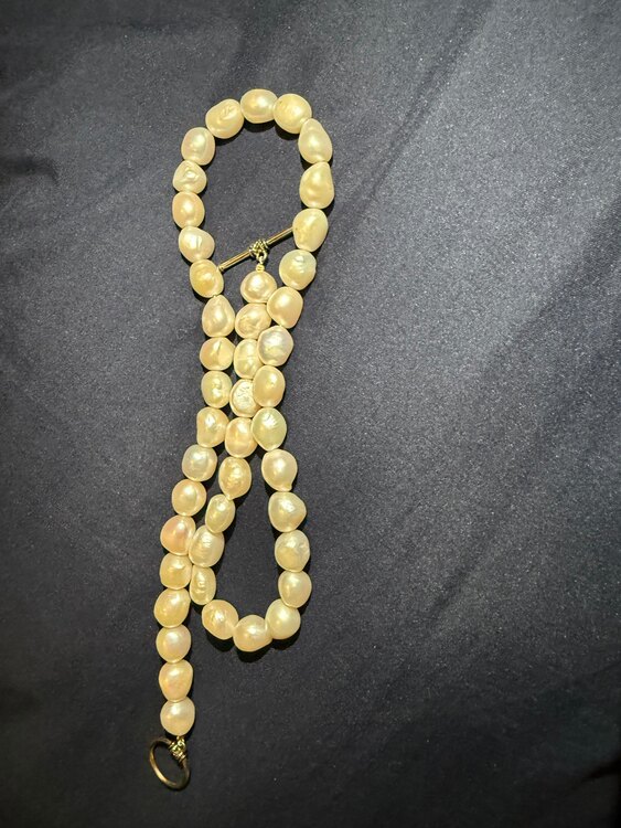 真珠？（金・貴金属）の商品画像 - 査定依頼日：2025年4月9日 - 最高査定価格：1,200円