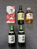 白州12年古酒他　合計5本（お酒）の商品画像 - 査定依頼日：2026年1月26日 - 最高査定価格：62,300円