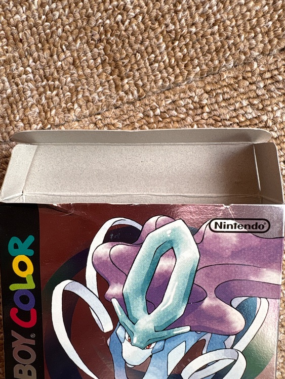 ゲームボーイ　ポケットモンスター　クリスタルバージョン（ゲーム機本体・ゲームソフト）の商品画像 - 査定依頼日：2025年9月30日 - 最高査定価格：6,000円