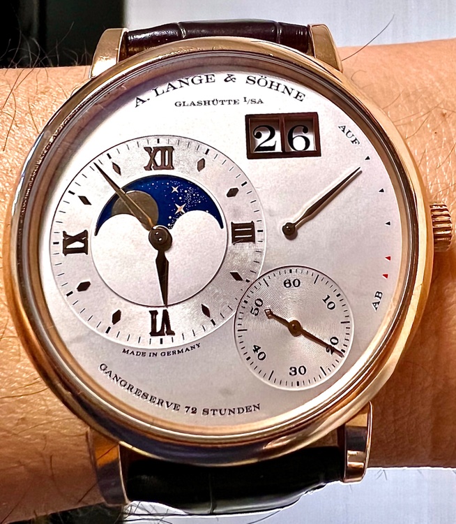 グランドランゲ1ムーンフェイズ（高級時計）の商品画像 - 査定依頼日：2025年12月24日 - 最高査定価格：5,200,000円