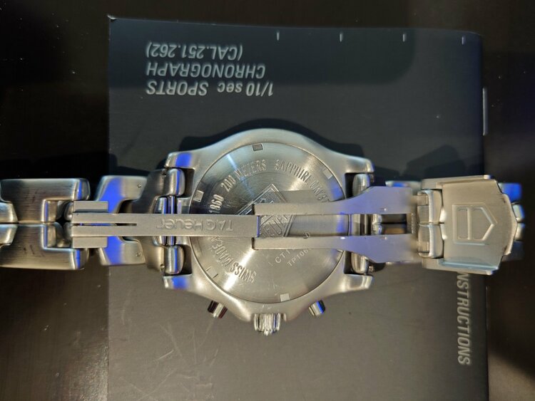 タグホイヤー リンク CT111（高級時計）の商品画像 - 査定依頼日：2026年2月7日 - 最高査定価格：125,000円