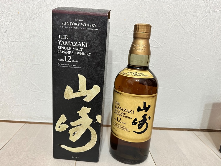 ウイスキー サントリー山崎 （お酒）の商品画像 - 査定依頼日：2026年3月21日 - 最高査定価格：19,500円