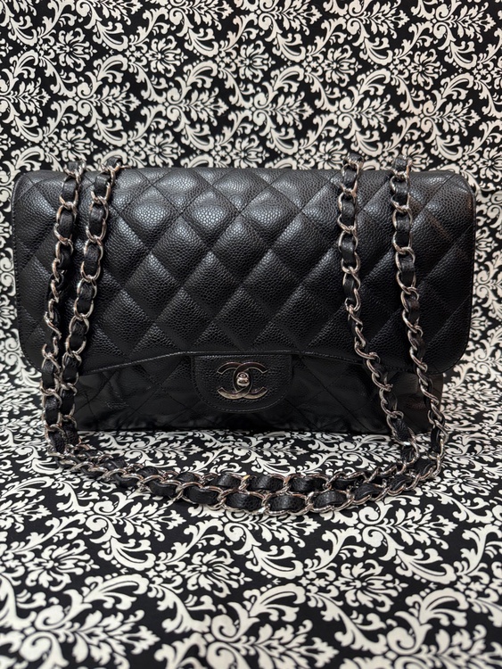 シャネル　デカマトラッセ　キャビアスキン（ブランドバッグ）の商品画像 - 査定依頼日：2025年12月8日 - 最高査定価格：600,000円