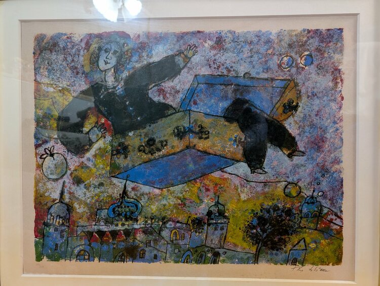 テオ・トビアス　空とぶトランク　297/350（美術品・骨董品）の商品画像 - 査定依頼日：2026年4月1日 - 最高査定価格：5,000円