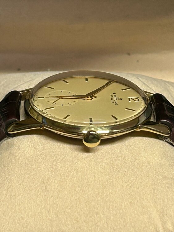 ブライトリング　スモールセコンド　1960頃　手巻き（高級時計）の商品画像 - 査定依頼日：2026年1月15日 - 最高査定価格：50,000円