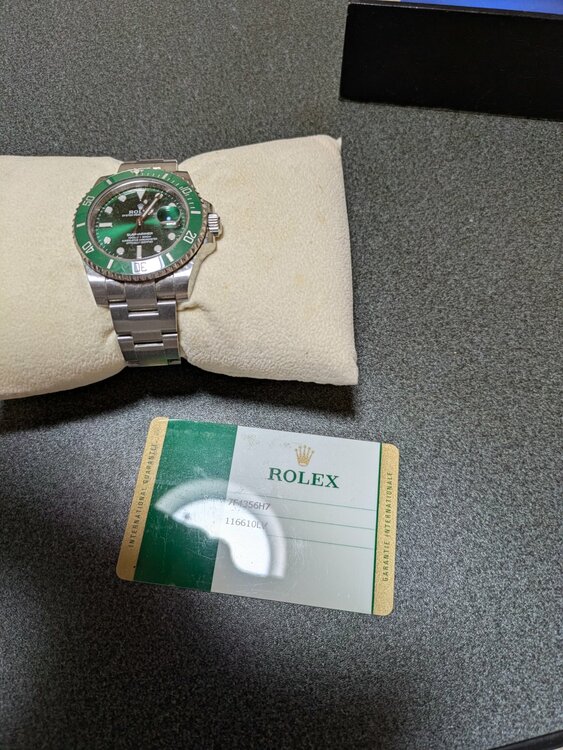 116610LV（高級時計）の商品画像 - 査定依頼日：2026年1月30日 - 最高査定価格：3,000,000円