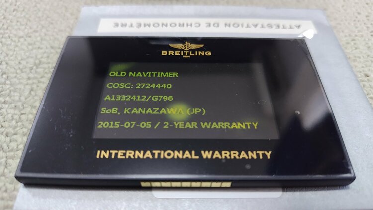 ブライトリング ナビタイマー オールドナビタイマー A13324（高級時計）の商品画像 - 査定依頼日：2025年12月28日 - 最高査定価格：450,000円