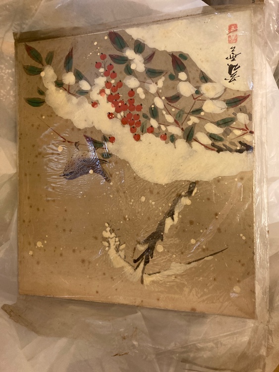 色紙（美術品・骨董品）の商品画像 - 査定依頼日：2026年4月30日