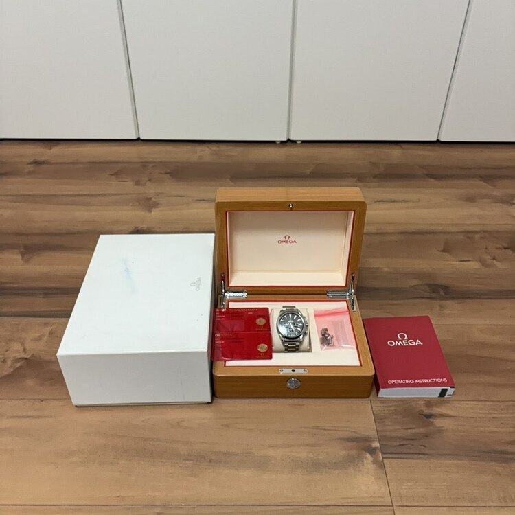 シーマスター　アクアテラ　150M　コーアクシャル　クロノグラフ　44mm（高級時計）の商品画像 - 査定依頼日：2025年5月21日 - 最高査定価格：420,000円