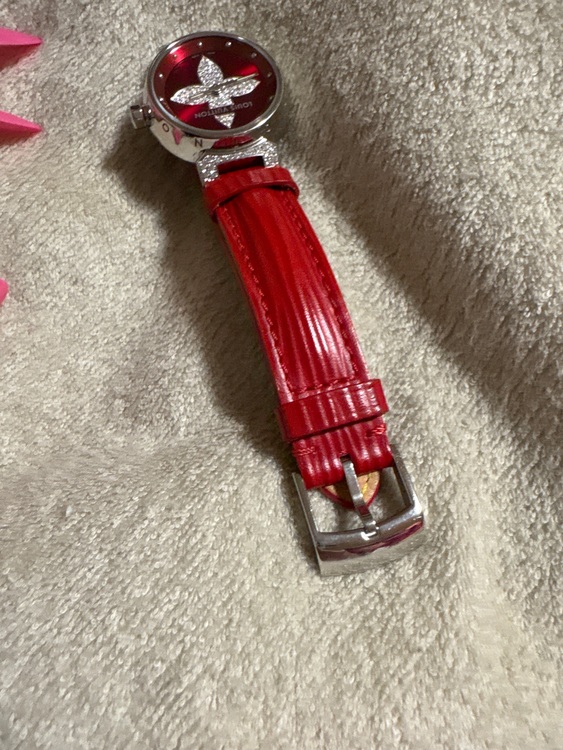 ルイヴィトン タンブール（高級時計）の商品画像 - 査定依頼日：2025年8月21日 - 最高査定価格：105,000円