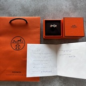 エルメス　シェーヌダンクルリング　53号（金・貴金属）の商品画像 - 査定依頼日：2025年11月10日 - 最高査定価格：13,500円