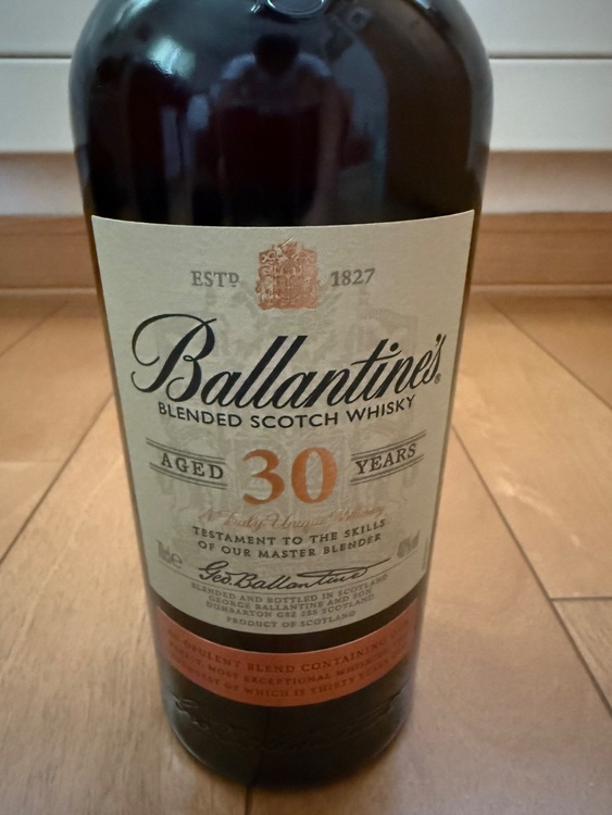 バランタイン30年（お酒）の商品画像 - 査定依頼日：2025年9月17日 - 最高査定価格：27,000円